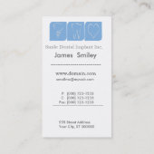 Dentiste de rendez-vous Implant de soins buccodent (Dos)