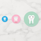 Dentiste Dentiste Dents Confetti (Derrière)