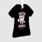 Dentiste drôle - J'aime les dents plus que les gen (devant)
