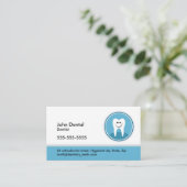 Dentiste et dentiste, carte de visite ou de profil (Debout devant)