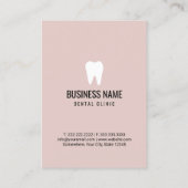 Dentiste Fille Pastel Rendez-vous dentaire rose (Dos)