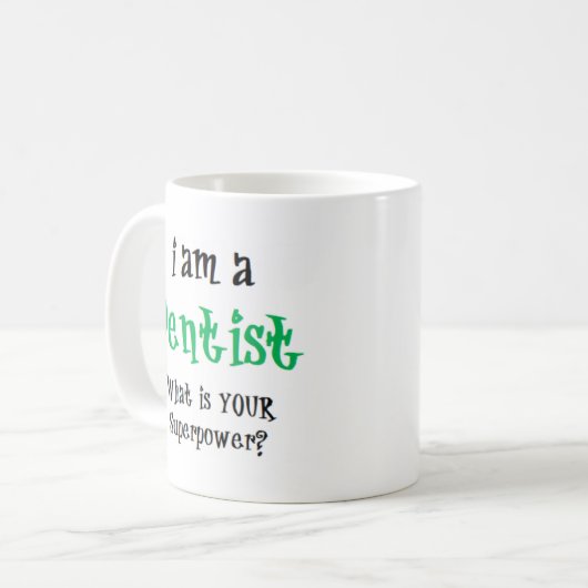 dentiste Mug (Devant gauche)