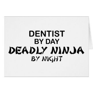 Dentiste Ninja mortel par nuit