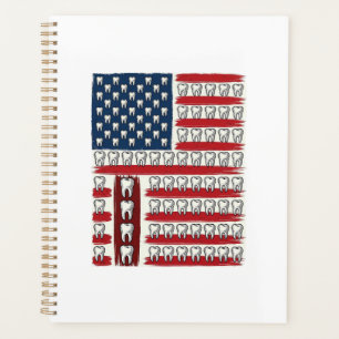 Dentiste Patriotique Dent Drapeau