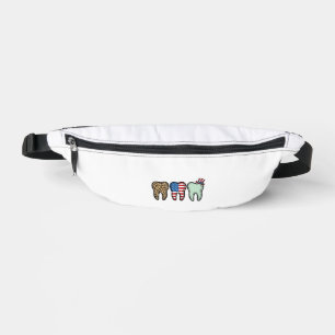 Dentiste Patriotique Dent Vintage Léopard Chemise
