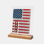 Dentiste Patriotique Drapeau Dentaire (Angle)