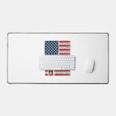 Dentiste Patriotique Drapeau Dentaire (Clavier et souris)
