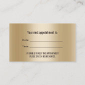 Dentiste Silver Stripe Gold Dental Rendez-vous den (Dos)