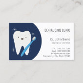 Dentiste Souriant Soins dentaires Rendez-vous (Devant)