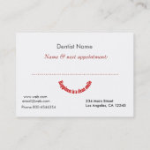 Dentistesse de rendez-vous Médicale Black Middle B (Dos)