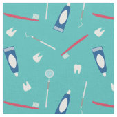Dentistische instrumenten naadloos patroon stof (Close Up)