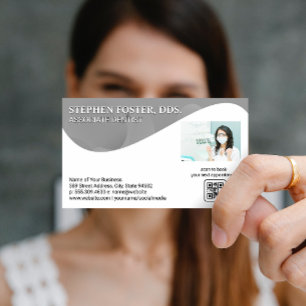 Dentistische Sjabloon   Tandheelkunde   QR-code Visitekaartje