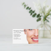 Dentistische Visitekaartjes (Staand voorkant)