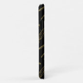 Dentistry Art Gold Pattern Monogram Case-Mate iPhone Case (Achterkant/rechts)