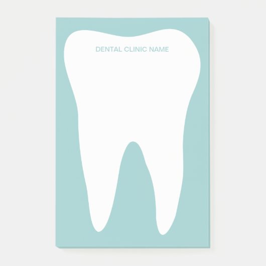 Dentistry Post-it® Notes pour la clinique dentaire (Devant)