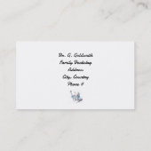 Dentistry Rendez-vous Whimsy Office Card (Dos)