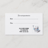 Dentistry Rendez-vous Whimsy Office Card (Devant)