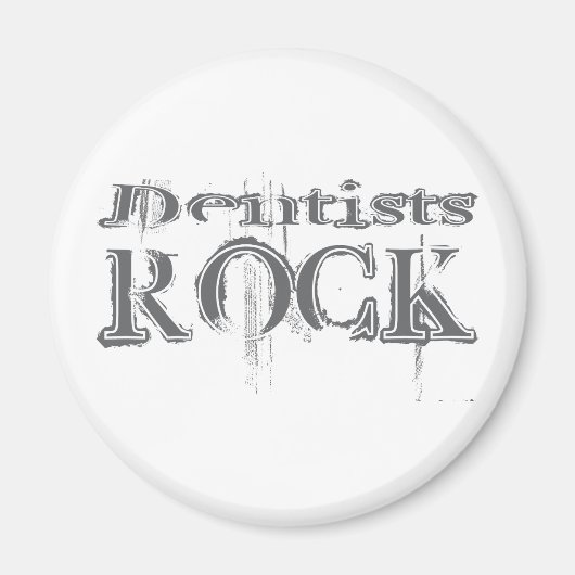 Dentists Rock Magneet (Voorkant)