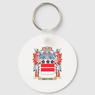 Denton Coat of Arms - Familie Crest Sleutelhanger