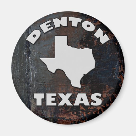 DENTON, TEXAS MAGNEET (Voorkant)