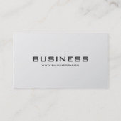 D'entreprise - cartes de visite (Dos)