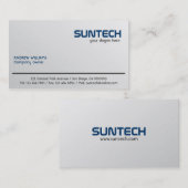 D'entreprise - cartes de visite (Devant / Derrière)