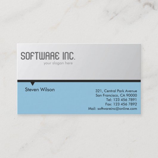 D'entreprise - cartes de visite (Devant)