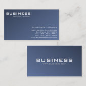 D'entreprise - cartes de visite (Devant / Derrière)