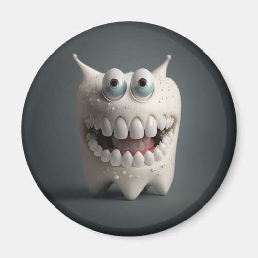 Dents de dents, aimant (Devant)