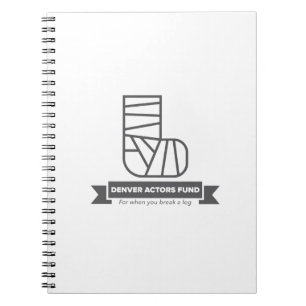 Denver Actors Fund Geschenknotitieboek Notitieboek