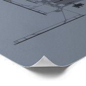 Denver Airport (DEN) Diagram Poster (Hoek)