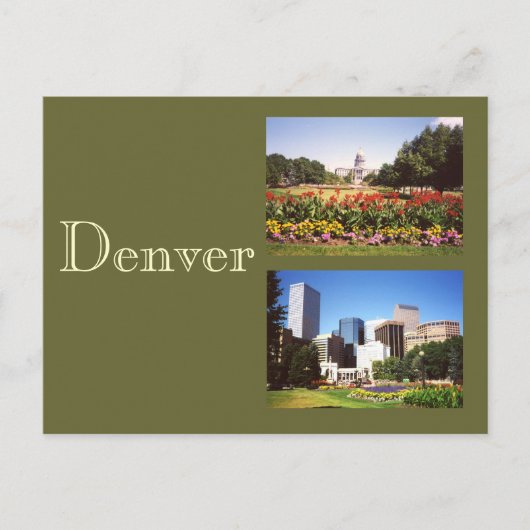 Denver Briefkaart (Voorkant)