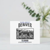 Denver Briefkaart (Staand voorkant)