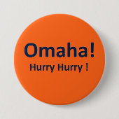 Denver Broncos Peyton Manning Omaha Button (Voorkant)