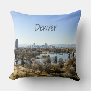Denver City en Mountains Colorado Kussen