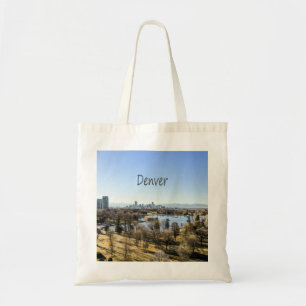 Denver City en Mountains Colorado Tote Bag