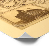 Denver, CO Panoramic Map - 1881 Poster (Hoek)