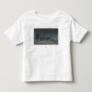 Denver, CO - Uitzicht van Buffalo Bill's Grave Kinder Shirts