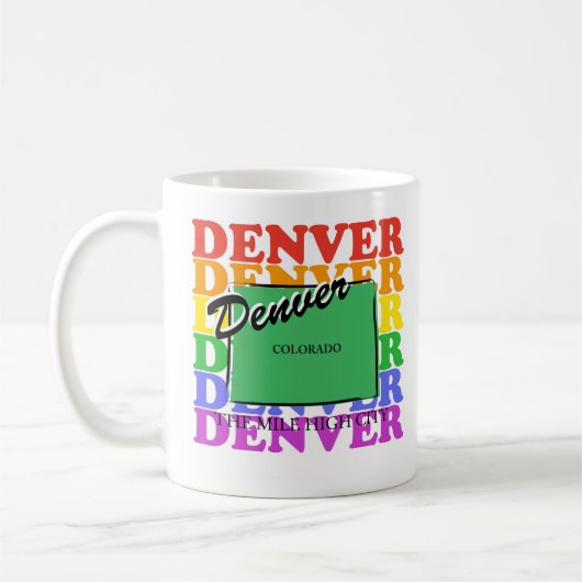 Denver coffee mug  koffiemok (Links)