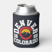 Denver, Colorado Blikjeskoeler (Blikje Voorkant)