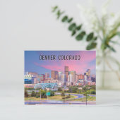 Denver, Colorado Briefkaart (Staand voorkant)