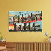 Denver, Colorado - Buckley Field Canvas Afdruk (Insitu (Woonkamer))