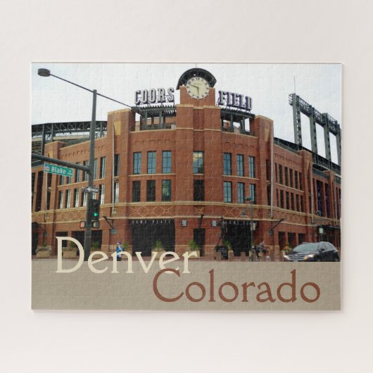 Denver, Colorado, Coors Field Jigsaw Puzzle Puzzle (Horizontal)