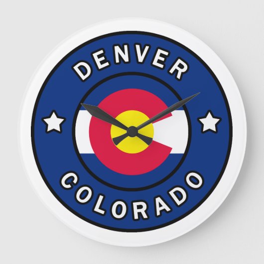 Denver Colorado Grote Klok (Voorkant)
