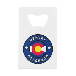 Denver Colorado Kredietkaart Flessenopener