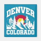 Denver, Colorado Magneet (Voorkant)