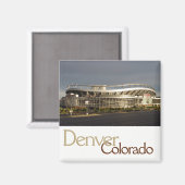 Denver, Colorado Mile High Stadium Magneet (Voorkant / Achterkant)