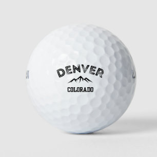 Denver Colorado Mountains Golfballen