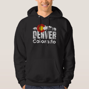 Denver Colorado Mountains Hoodie