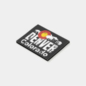 Denver Colorado Mountains Post-it® Notes (Schuin)